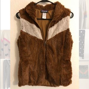 Patagonia furry vest